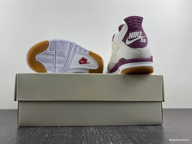 MaikeSneakers Jordan 4 Sapphire SB DR5415-102 x Red 0712